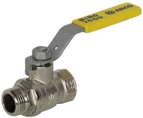 Кран шаровый ARCO MINO M1127CR Chrome ЖР НВ 1/2" Кран шаровый ARCO MINO M1127CR Chrome ЖР НВ 1/2"