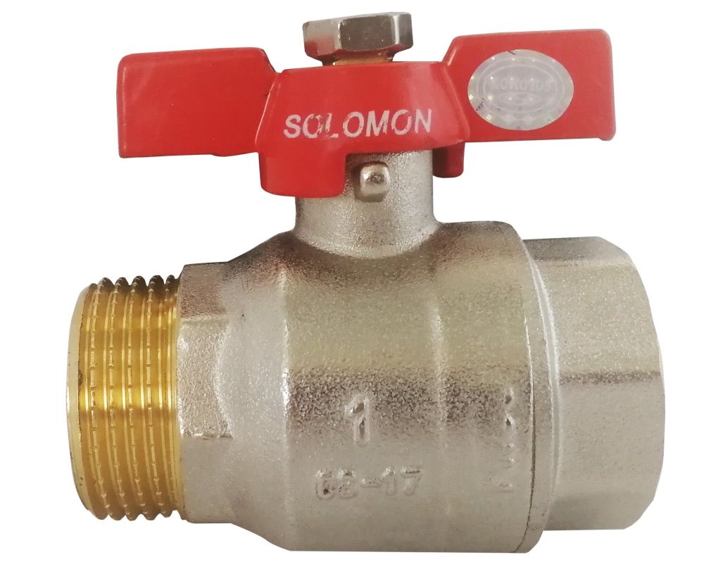 Кран шаровый Solomon B1015 КБ 3/4" НВ PN30 Кран шаровый Solomon B1015 КБ 3/4" НВ PN30