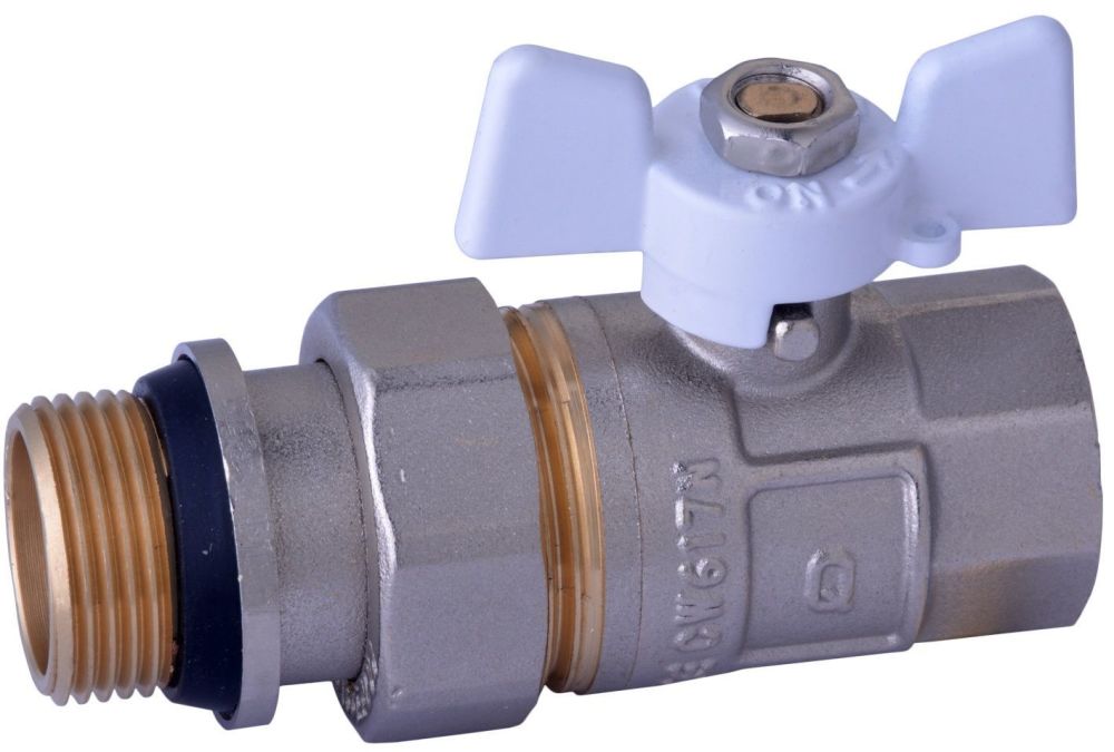 Кран шаровый с "американкой" 1" QPROFESSIONAL Q003 Кран шаровый с "американкой" 1" QPROFESSIONAL Q003