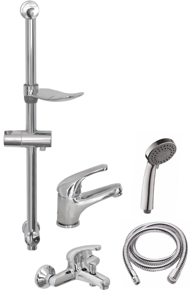Набор смесителей Globus Lux SOLLY-GLSO-123 SET, комплект 3 в 1 Набор смесителей Globus Lux SOLLY-GLSO-123 SET, комплект 3 в 1