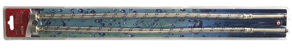 Шланги для смесителей Solomon HY6201 A М8х1/2" 0,6 м LONG-штуцер 70мм ПАРА в блистере SH2006 Шланги для смесителей Solomon HY6201 A М8х1/2" 0,6 м LONG-штуцер 70мм ПАРА в блистере SH2006