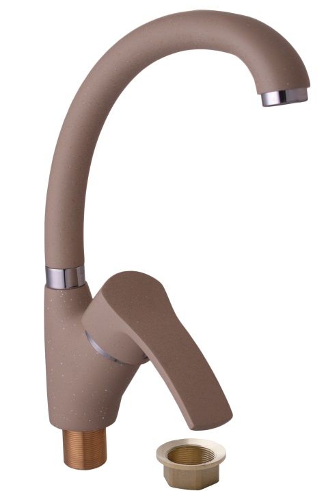 Смеситель кухонный Globus Lux QUEENSLAND GLQU 0203S-BIG FRANK БЕЖЕВЫЙ Смеситель кухонный Globus Lux QUEENSLAND GLQU 0203S-BIG FRANK БЕЖЕВЫЙ