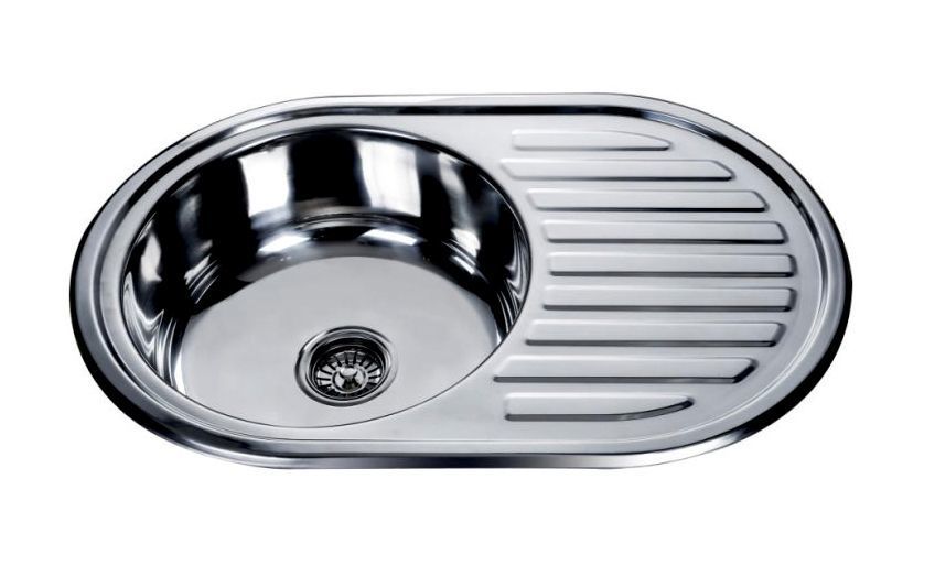 MR 7750 Мойка круглая с полкой ( кепка) 770х500х180 Satin MR 7750 Мойка круглая с полкой ( кепка) 770х500х180 Satin