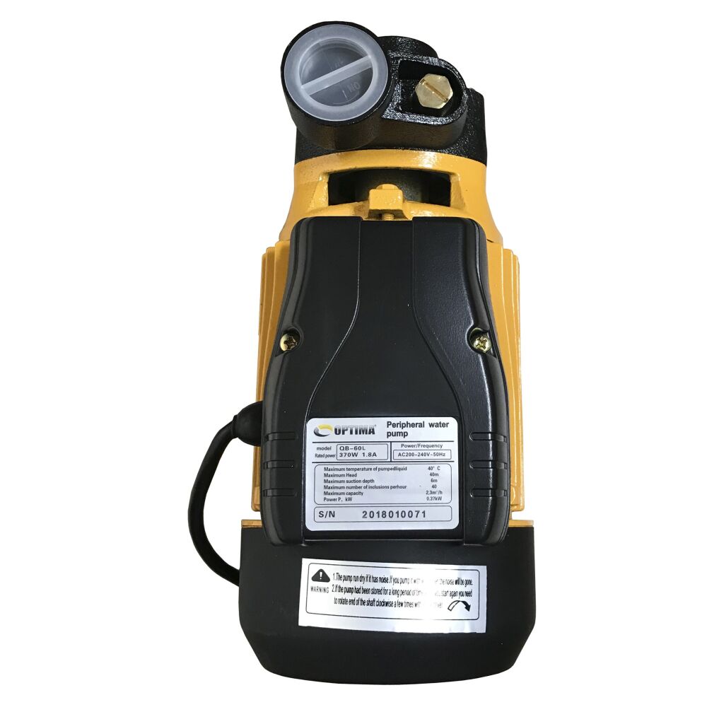 Насос Optima QB-60 L 0.37 кВт вихревой Насос Optima QB-60 L 0.37 кВт вихревой