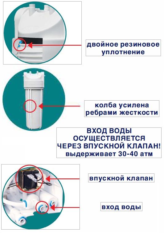 Система обратного осмоса BIO+systems RO-50-SL01M-NEW + минерализатор Система обратного осмоса BIO+systems RO-50-SL01M-NEW + минерализатор