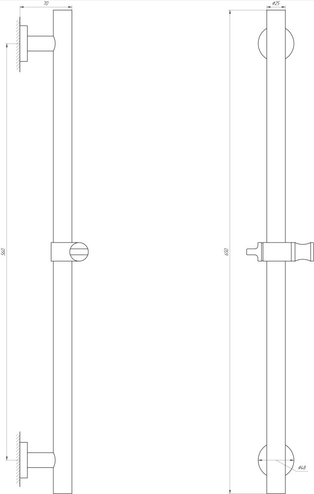 Душевая стойка Globus Lux SUS-1106 Душевая стойка Globus Lux SUS-1106