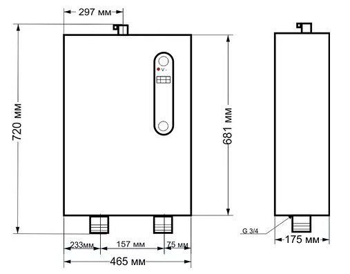 WARMLY PRO 6,0 кВт 220/380 В WARMLY PRO 6,0 кВт 220/380 В