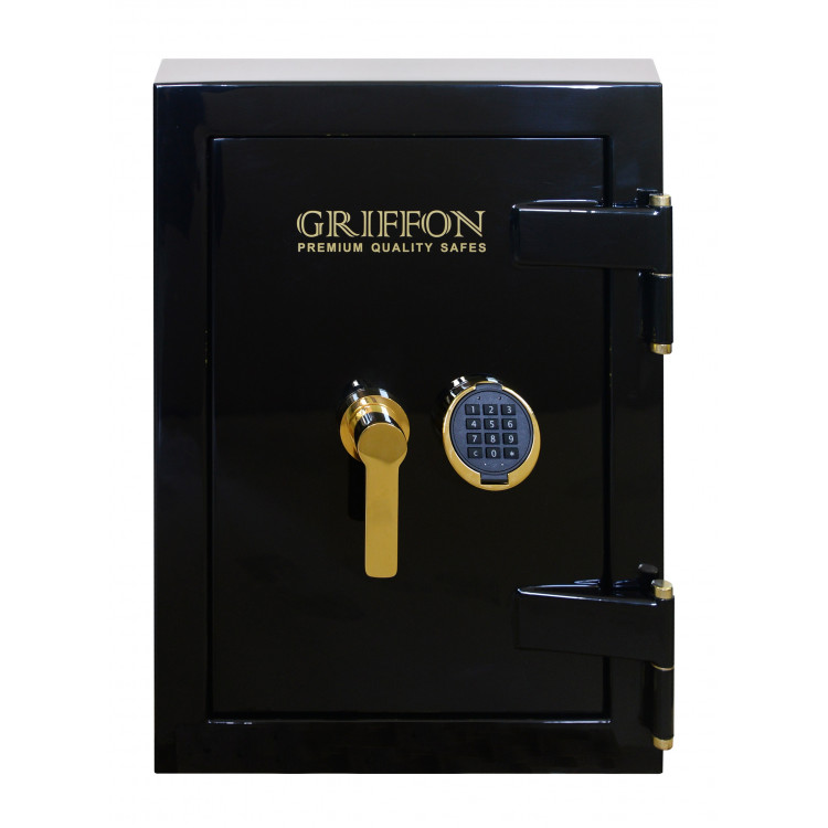 Сейф вогнезломостійкий Griffon CLE II.68.E WKP BLACK GOLD Сейф вогнезломостійкий Griffon CLE II.68.E WKP BLACK GOLD