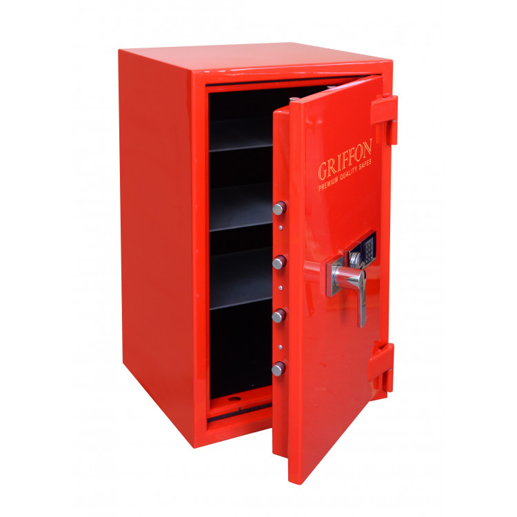 Сейф зламостійкий Griffon CLE III.95.E COMBI GLOSS RED Сейф зламостійкий Griffon CLE III.95.E COMBI GLOSS RED