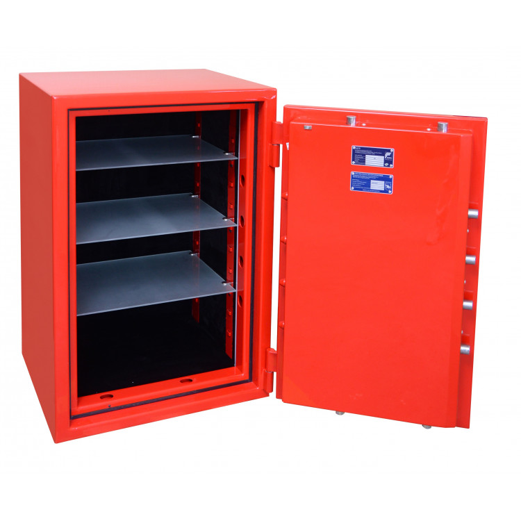 Сейф зламостійкий Griffon CLE III.95.E COMBI GLOSS RED Сейф зламостійкий Griffon CLE III.95.E COMBI GLOSS RED