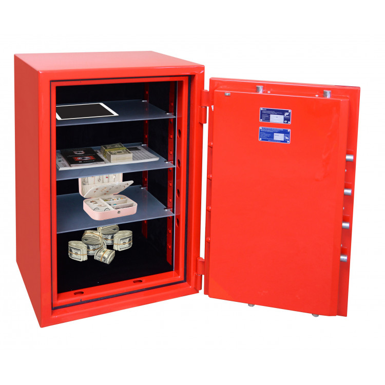 Сейф зламостійкий Griffon CLE III.95.E COMBI GLOSS RED Сейф зламостійкий Griffon CLE III.95.E COMBI GLOSS RED