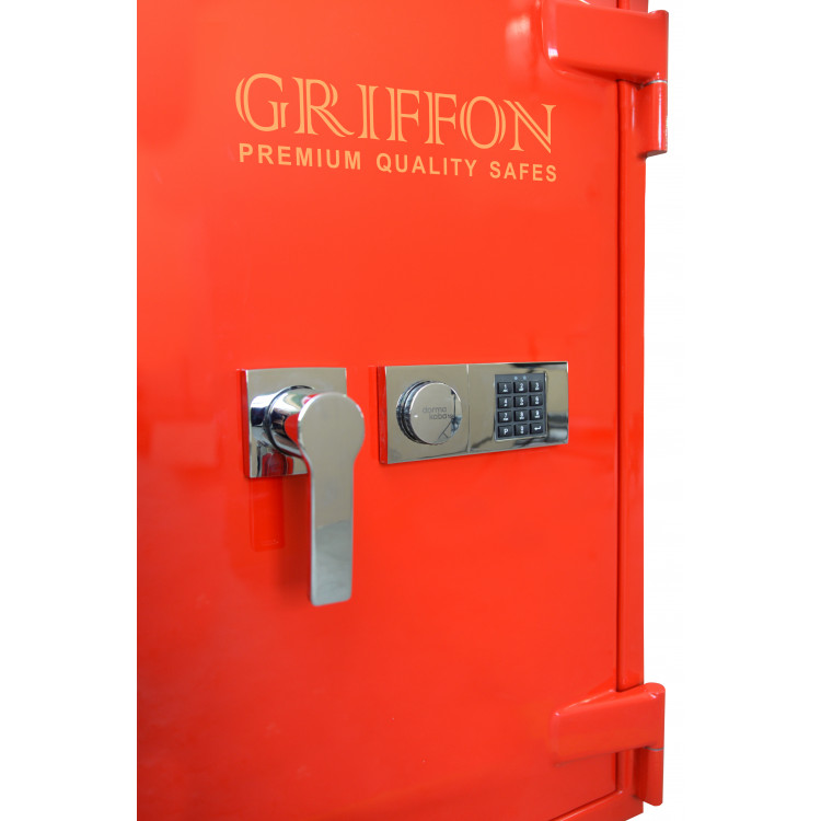 Сейф зламостійкий Griffon CLE III.95.E COMBI GLOSS RED Сейф зламостійкий Griffon CLE III.95.E COMBI GLOSS RED