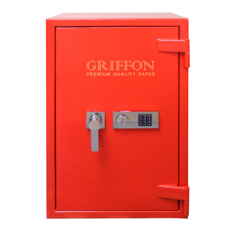 Сейф зламостійкий Griffon CLE III.95.E COMBI GLOSS RED Сейф зламостійкий Griffon CLE III.95.E COMBI GLOSS RED
