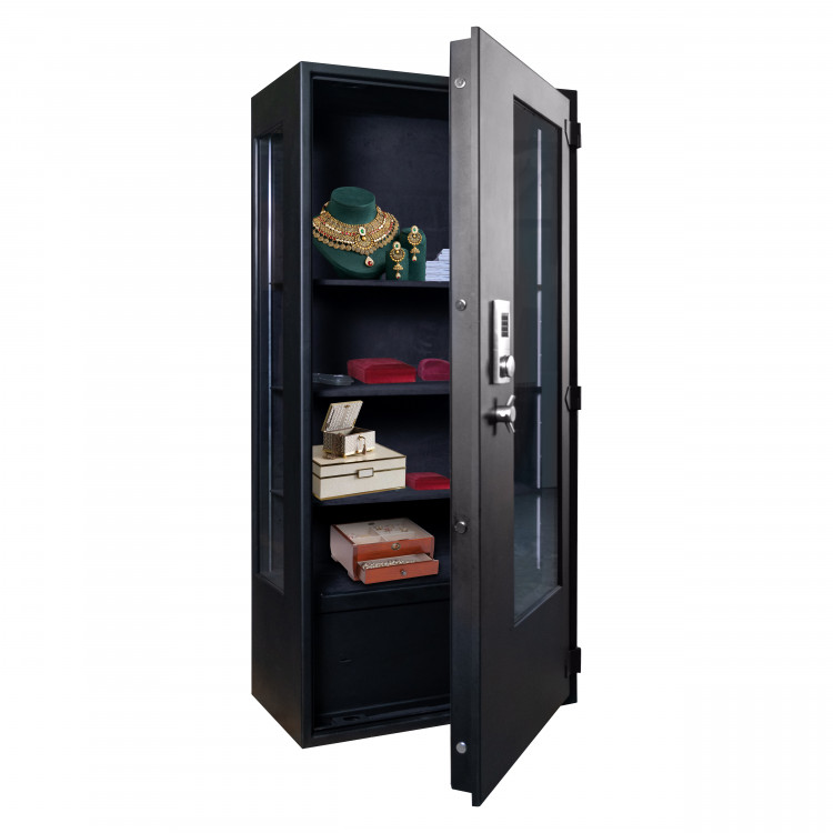 Сейф збройовий Griffon GD.840.ETS GLASS CASE COMBI BLACK Сейф збройовий Griffon GD.840.ETS GLASS CASE COMBI BLACK