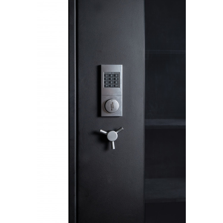 Сейф збройовий Griffon GD.840.ETS GLASS CASE COMBI BLACK Сейф збройовий Griffon GD.840.ETS GLASS CASE COMBI BLACK
