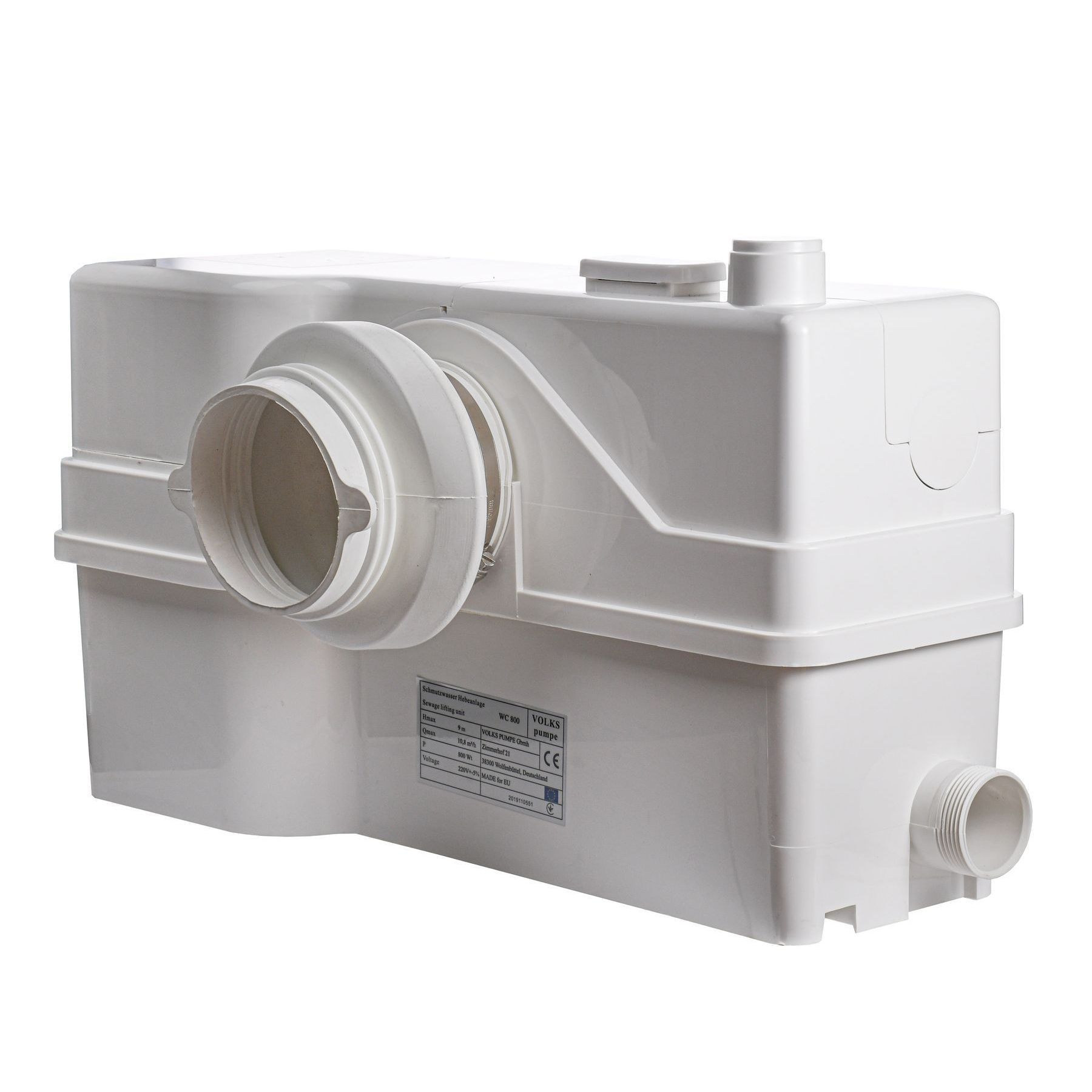 Каналізаційна установка VOLKS pumpe WC800 Каналізаційна установка VOLKS pumpe WC800