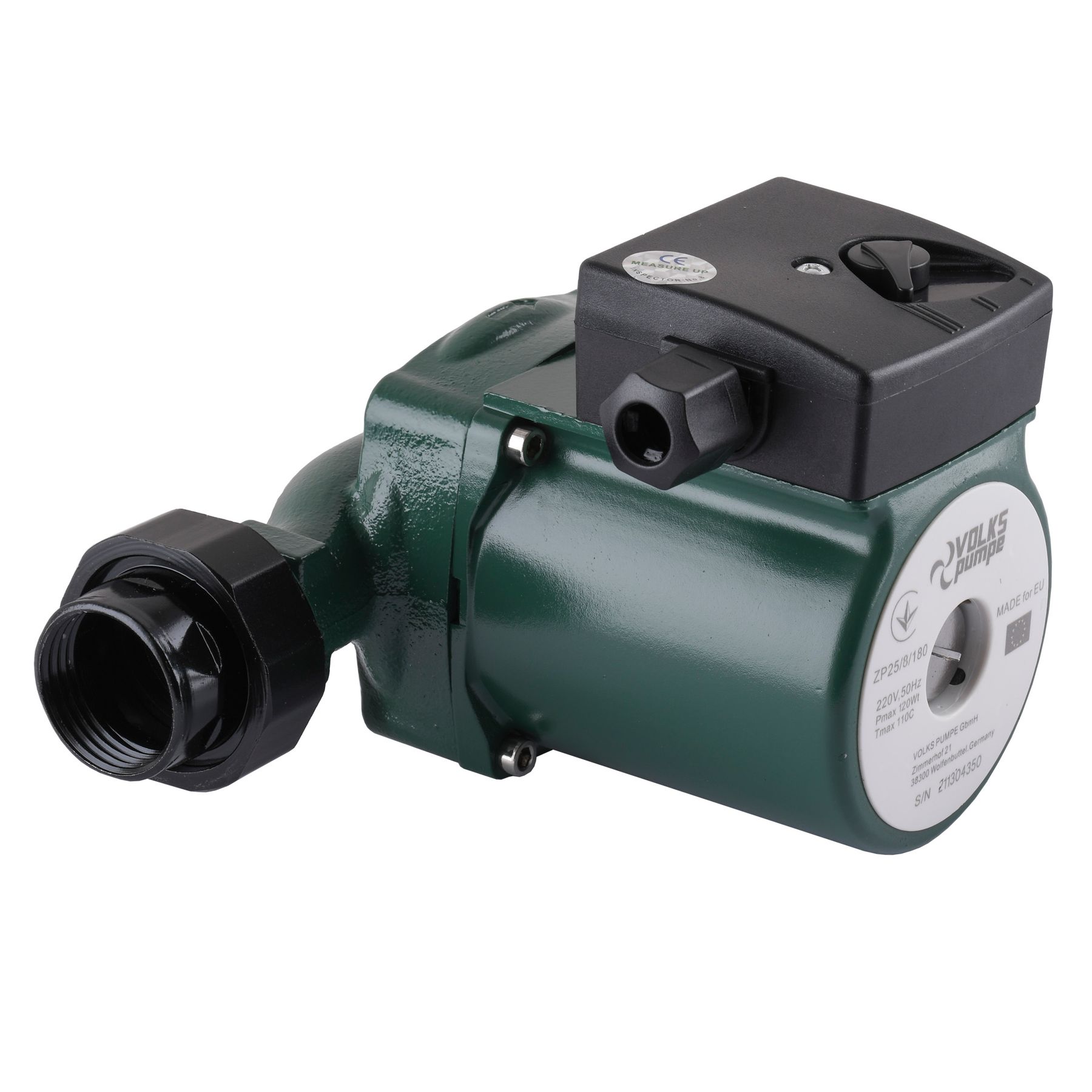 Насос циркуляційний VOLKS pumpe ZP25/8 180мм + гайки Насос циркуляційний VOLKS pumpe ZP25/8 180мм + гайки