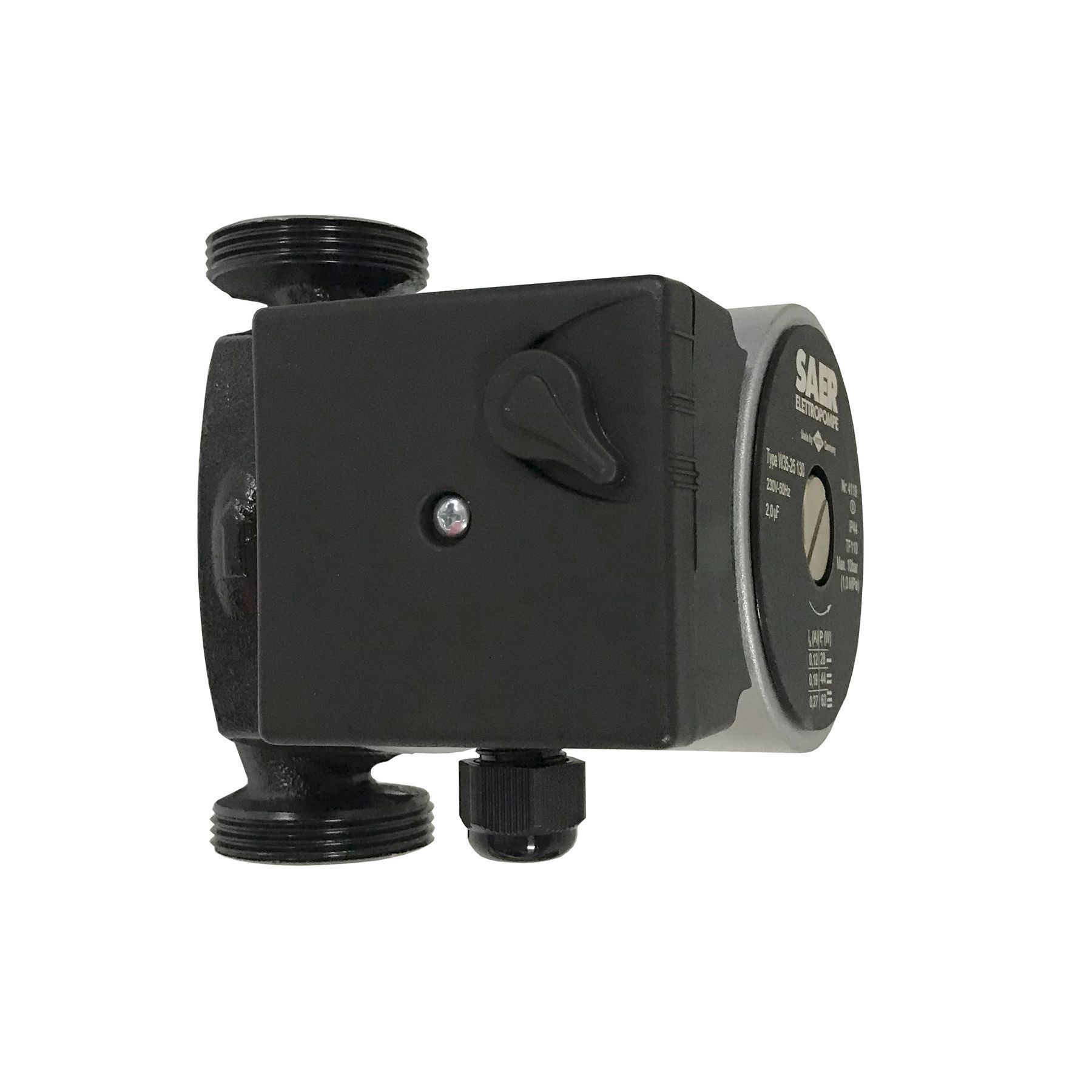 Насос циркуляційнний SAER W35-25 130мм + гайки Насос циркуляційнний SAER W35-25 130мм + гайки