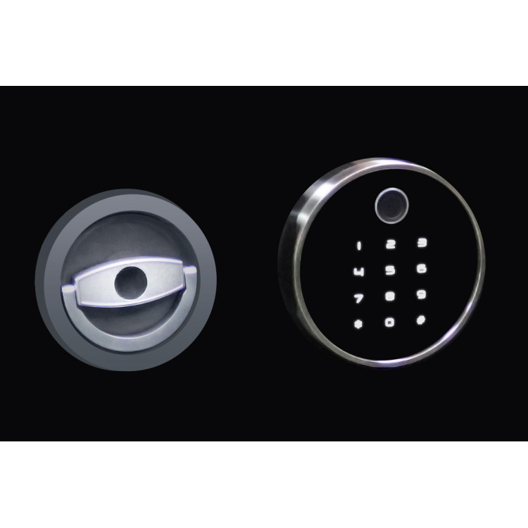 Сейф меблевий Griffon M.30.Fingerprint BLACK Сейф меблевий Griffon M.30.Fingerprint BLACK