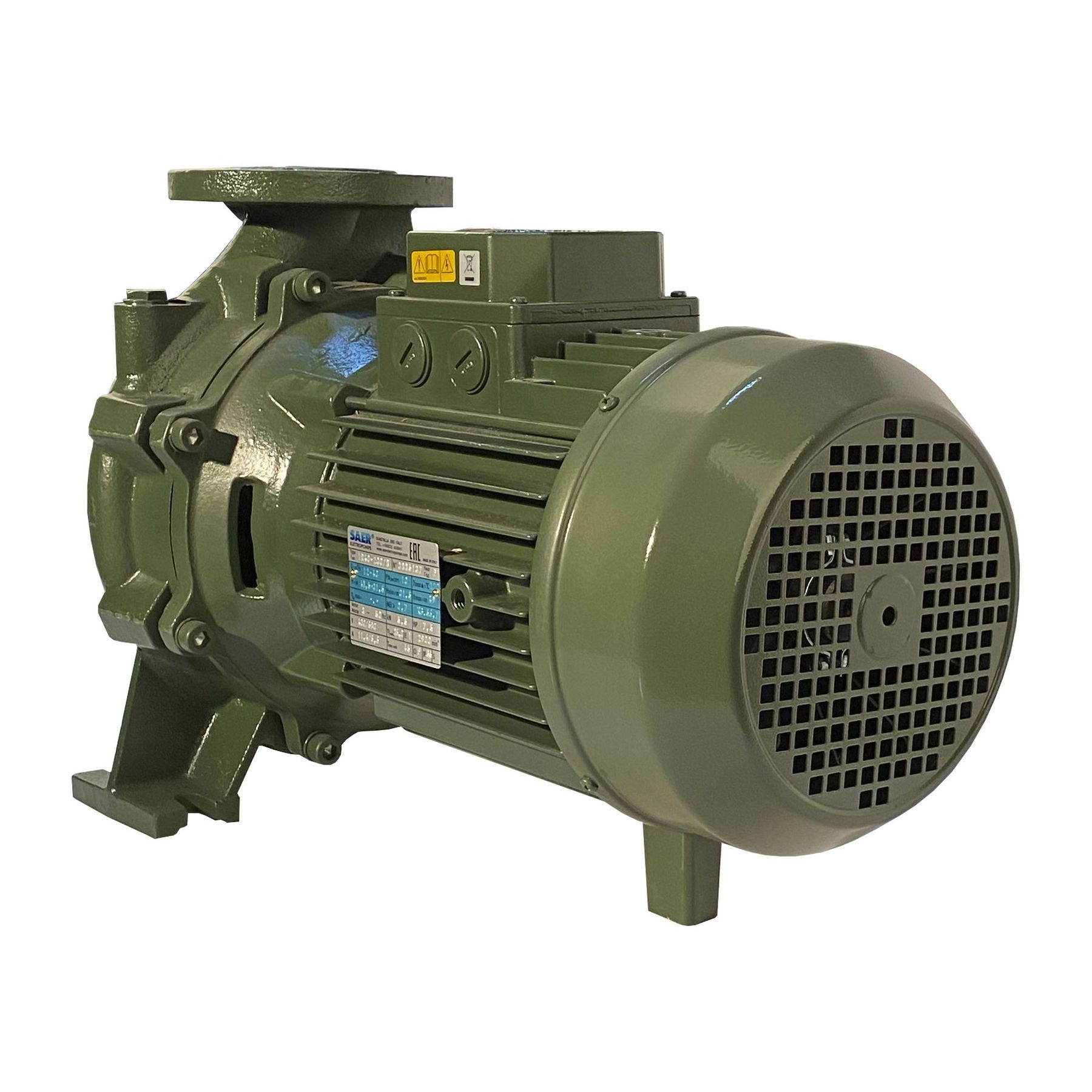 Насос моноблочний IR 40-200B 5,5 кВт SAER (48.8 м3/год, 40 м) Насос моноблочний IR 40-200B 5,5 кВт SAER (48.8 м3/год, 40 м)