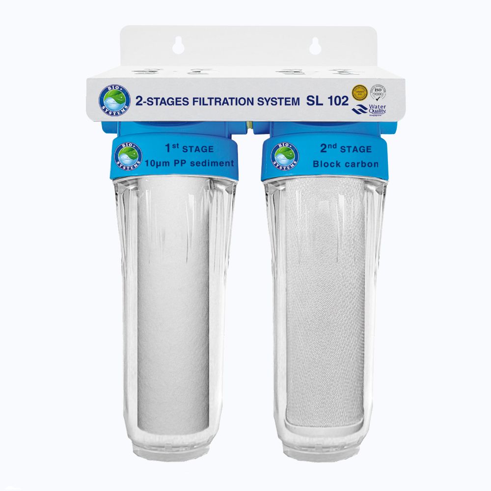 Система 2-х ступенчатой очистки Bio+ systems SL102 1/2" Система 2-х ступенчатой очистки Bio+ systems SL102 1/2"