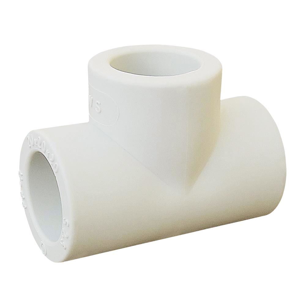 Тройник VS Plast 1013 20 мм полипропиленовый Тройник VS Plast 1013 20 мм полипропиленовый