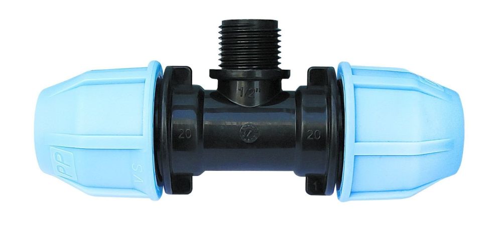 Тройник VS Plast 3003 32x1 1/4"Нx32 мм наружная резьба Тройник VS Plast 3003 32x1 1/4"Нx32 мм наружная резьба