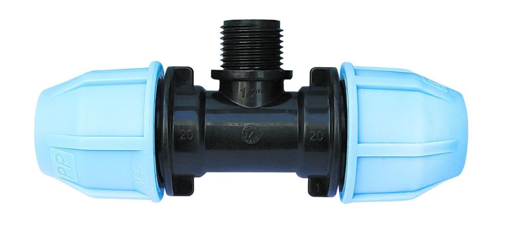 Тройник VS Plast 3003 50x1 1/4"Нx50 мм наружная резьба Тройник VS Plast 3003 50x1 1/4"Нx50 мм наружная резьба