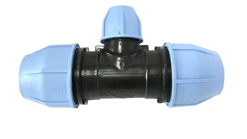 Тройник VS Plast 3004 63x50x63 мм редукционный Тройник VS Plast 3004 63x50x63 мм редукционный