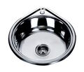 MR 530 Мойка круглая, врезная 530х180 Decor