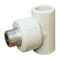 1016 Тройник 25 1/2" 25 мм ВР VS Plast полипропиленовый наружная резьба