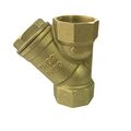 Фильтр грубой очистки SOLOMON 8011 угловой бронзовый  1 1/4"