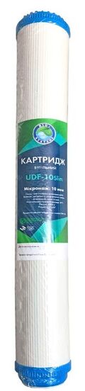 Картридж угольный насыпной BIO+ SYSTEMS Slim line 20*2,5" UDF-10A