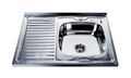 MR 8060 Мойка прямоугольная накладная 800х600х180 Satin Right
