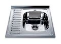 MR 6060 Мойка прямоугольная накладная 600х600х180 Decor Right