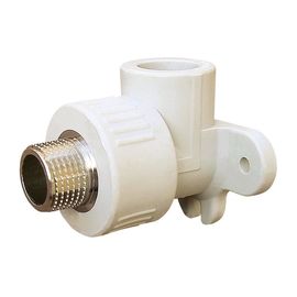 1012 Угол установочный 20 мм на 1/2" НР «VS Plast» полипропиленовый с наружной резьбой