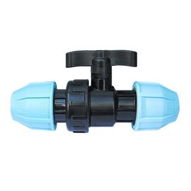 Кран шаровый полиэтиленовый VS Plast 6001 40 мм зажимной
