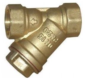 Фильтр грубой очистки SOLOMON 8011 угловой бронзовый  2"