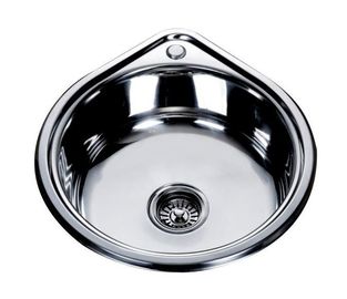 MR 530 Мойка круглая, врезная 530х180 Satin