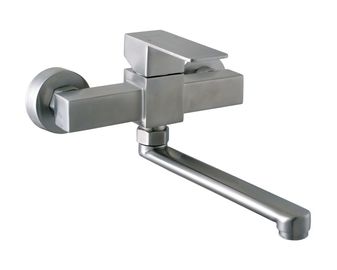 Смеситель кухонный GLOBUS LUX SBQ-104 НЕРЖАВЕЙКА