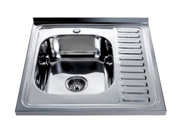 MR 6060 Мойка прямоугольная накладная 600х600х180 Decor Left