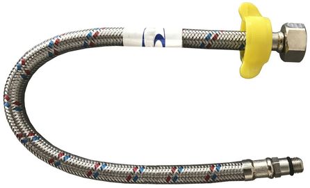Шланг для смесителей Solomon HY6201 В М10х1/2" 0,7 м короткий штуцер