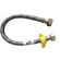 Шланг резиновый Solomon HS30 нержавейка 1/2"х1/2"вв 1,5 м