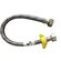 Шланг резиновый Solomon HS30 нержавейка 3/8"х1/2" вв 1 м