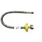 Шланг для смесителей Solomon HY6201 A М10х1/2" 0,8 м длинный штуцер
