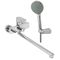 Смеситель для ванны TOPAZ BARTS-TB 07116-H36 излив 350мм-ЕВРО, душевой комплект